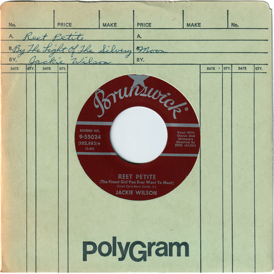 Jackie Wilson - Reet Petite (The Finest Girl You Ever Want To Meet) / By The Light Of The Silver Moon
