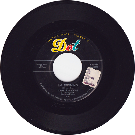 The Del Vikings (Kripp Johnson) - I'm Spinning / When I Come Home