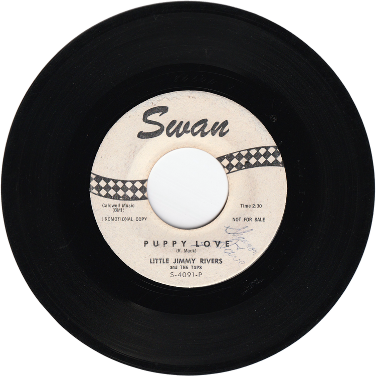 Little Jimmy Rivers & The Tops - Puppy Love / Say You Love Me [Promo]