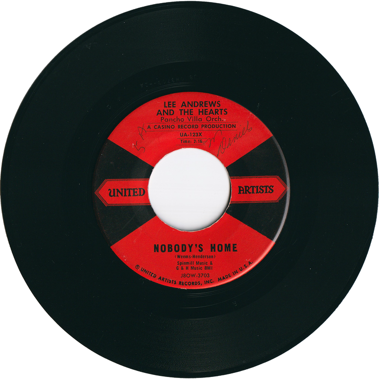 Lee Andrews & The Hearts - Try The Impossible / Nobody's Home