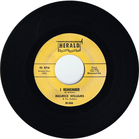 Maurice Williams & The Zodiacs - I Remember / Always