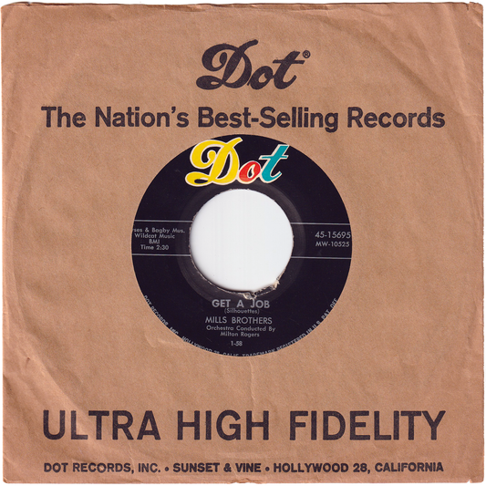 Mills Brothers - Get A Job / I Found A Million Dollar Baby