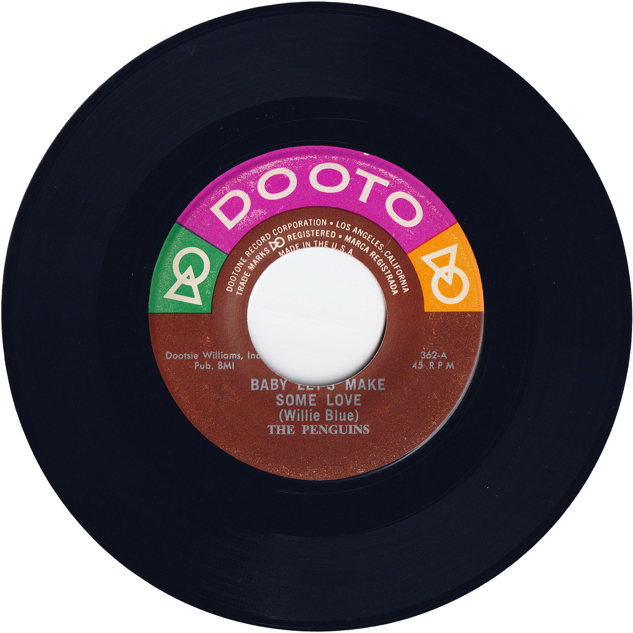 The Penguins - Baby Let's Make Some Love / Kiss A Fool