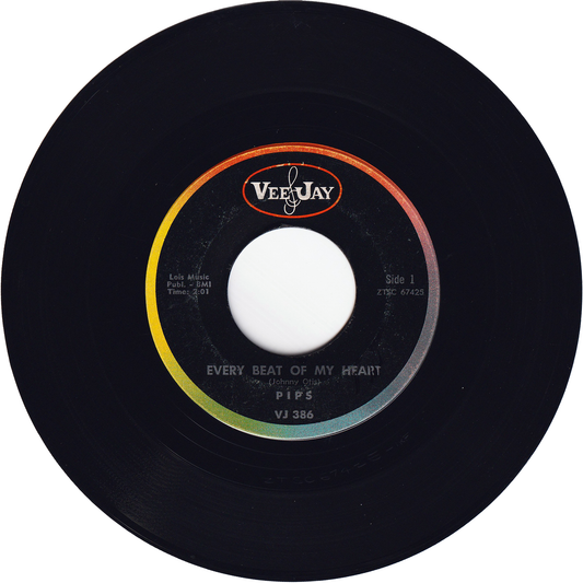 Gladys Knight & The Pips - Every Beat Of My Heart / Room In Your Heart [VEE-JAY Label Version]