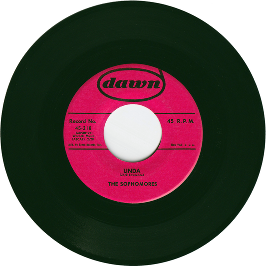 The Sophomores - Linda / I Get A Thrill