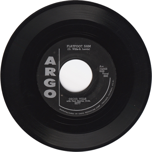 Oscar Wills - Flatfoot Sam / Nervous Boogie [2nd.press]
