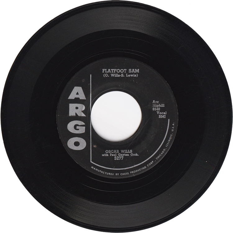 Oscar Wills - Flatfoot Sam / Nervous Boogie [2nd.press]