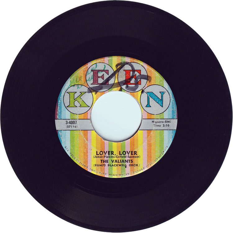 The Valiants - Walkin' Girl / This Is The Night [KEEN Label]