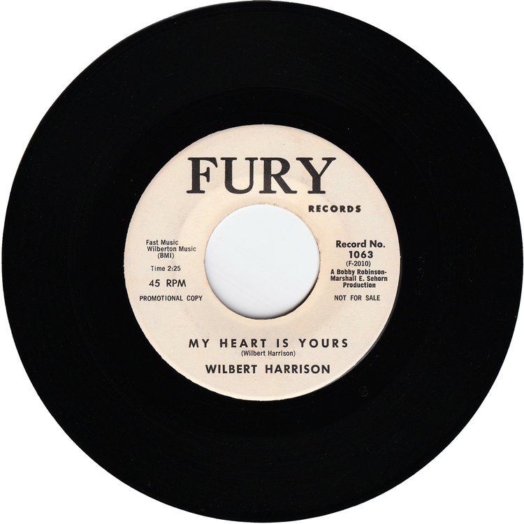 Wilbert Harrison - Let's Stick Together / My Heart Is Yours [Promo]