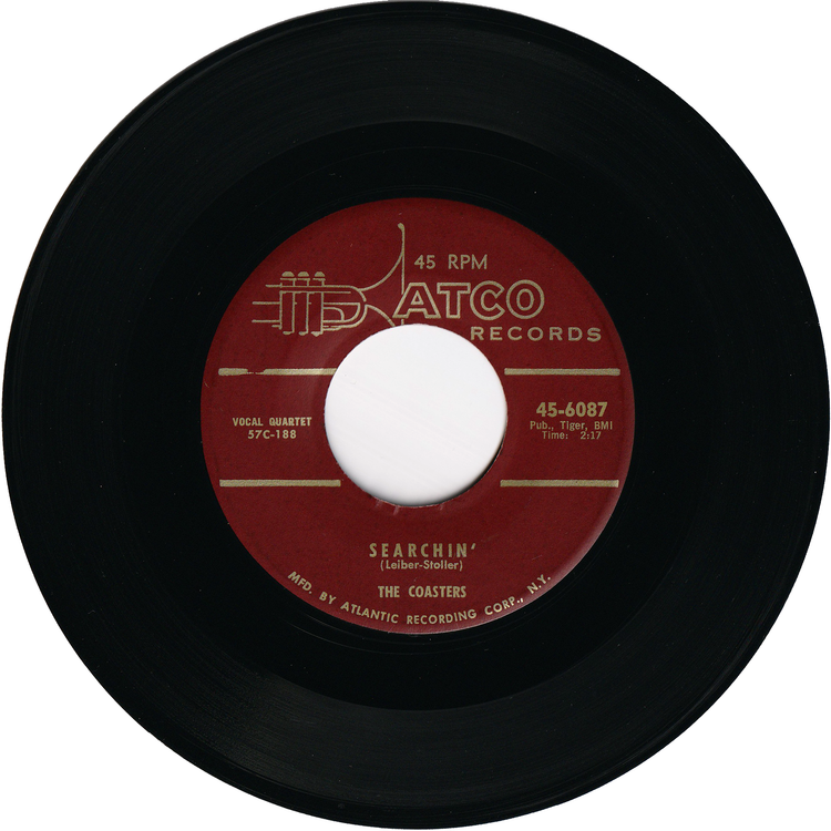 The Coasters - Searchin' / Young Blood [Maroon Label, 1st.press]