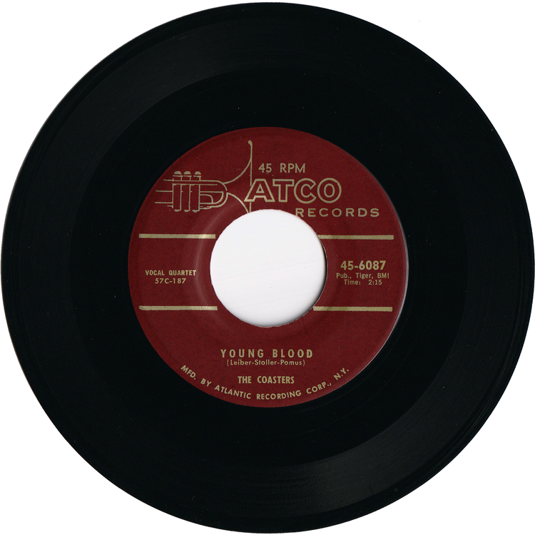 The Coasters - Searchin' / Young Blood [Maroon Label, 1st.press]