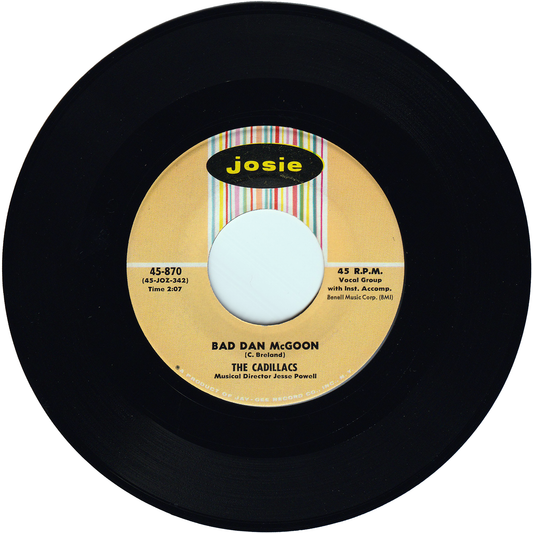 The Cadillacs - Bad Dan McGoon / Dumbbell