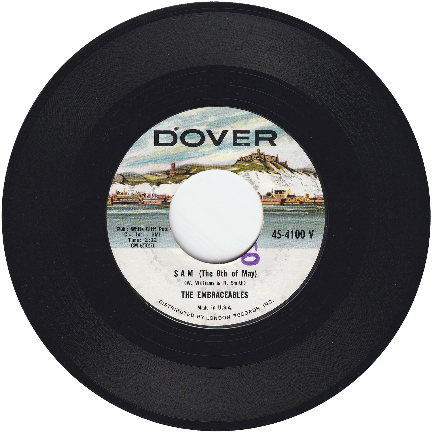 The Embraceables - (There's A) Wall Between Us / Sam (The 8th Of The Embraceables - (There's A) Wall Between Us / Sam (The 8th Of