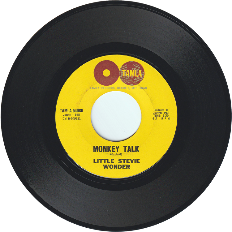 Little Stevie Wonder - Workout Stevie, Workout / Monkey Talk [Styrene, Monarch Pressing]