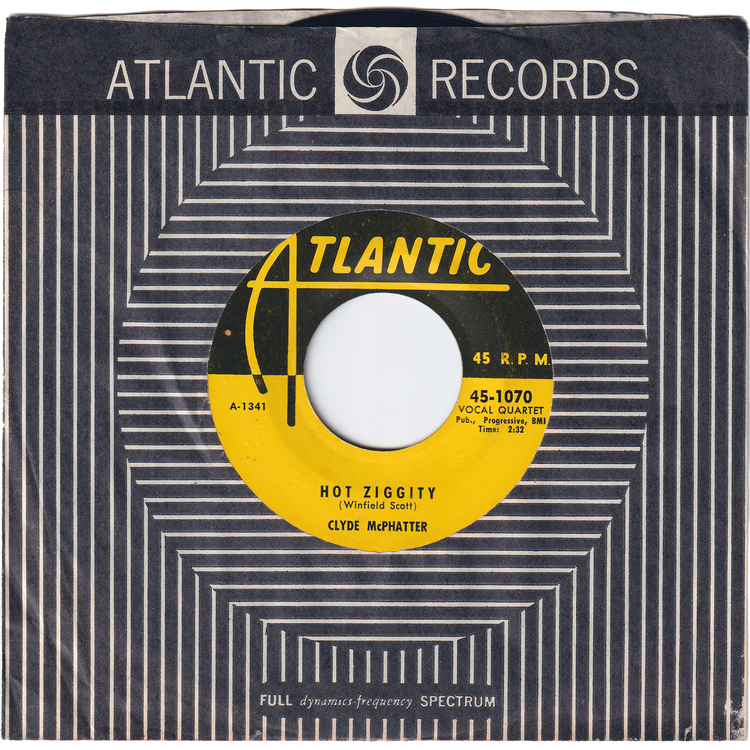 Clyde McPhatter (The Drifters) - Hot Ziggity / Everyone's Laughing