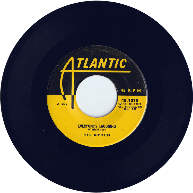 Clyde McPhatter (The Drifters) - Hot Ziggity / Everyone's Laughing