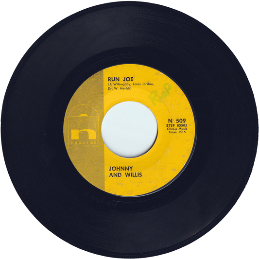 Johnny & Willis - Run Joe / Old Folks Are Doing (The Teenage Dance)