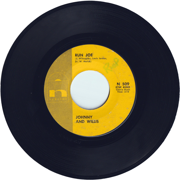Johnny & Willis - Run Joe / Old Folks Are Doing (The Teenage Dance)