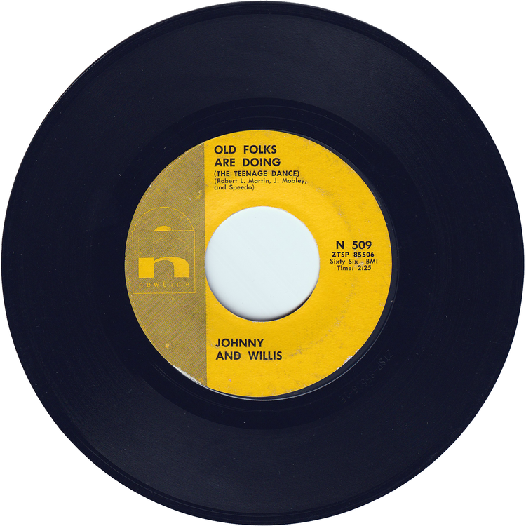 Johnny & Willis - Run Joe / Old Folks Are Doing (The Teenage Dance)