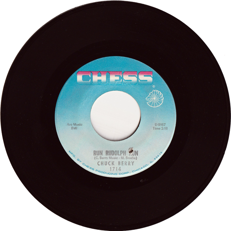 Chuck Berry - Run Rudolph Run / Merry Christmas Baby [2nd.press]