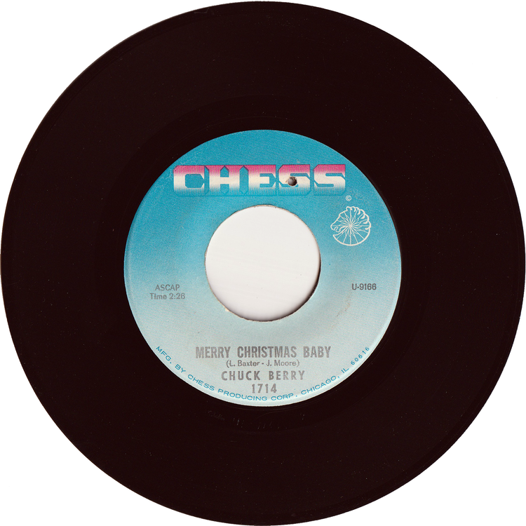 Chuck Berry - Run Rudolph Run / Merry Christmas Baby [2nd.press]