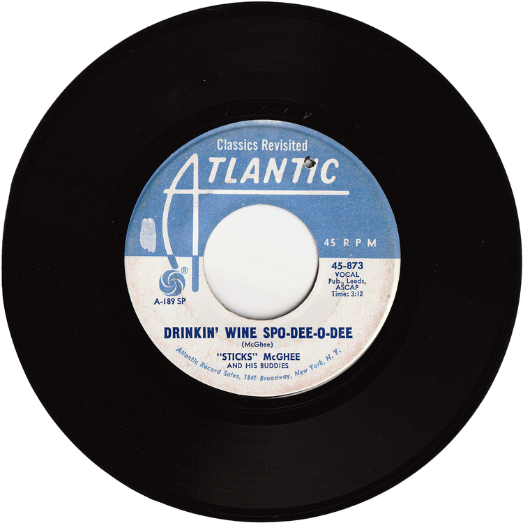 Sticks McGhee - Drinkin' Wine Spo-Dee-O-Dee / Blues Mixture [Re-Issue]