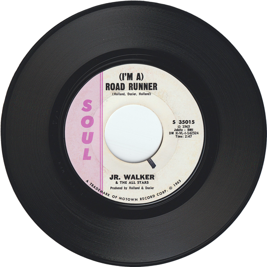 Jr. Walker & All Stars - (I'm A) Road Runner / Shoot Your Shot [Styrene, Monarch Pressing]