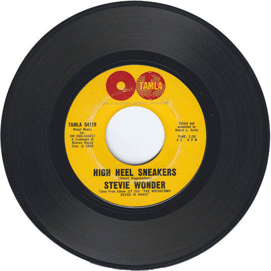Stevie Wonder - High Heel Sneakers / Music Talk [Styrene, Monarch]