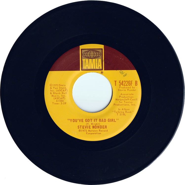 Stevie Wonder - Superstition / You've Got It Bad Girl [Vinyl]