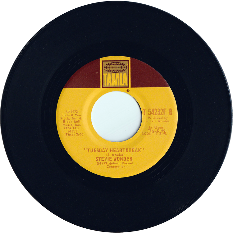 Stevie Wonder - You Are The Sunshine Of My Life / Tuesday Heartbreak [Vinyl, Santa Maria Pressing]