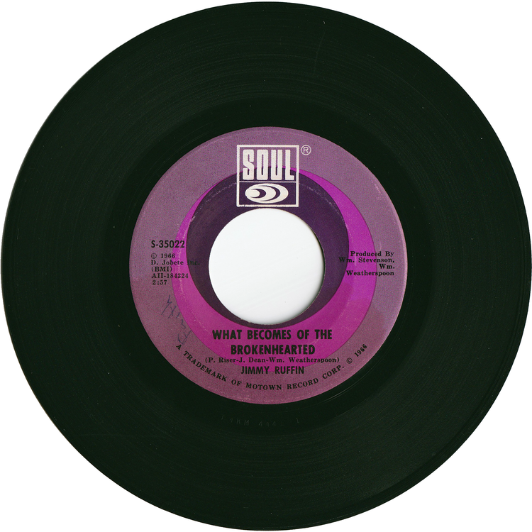 Jimmy Ruffin - What Becomes Of The Brokenhearted / Baby I've Got It