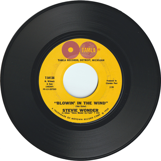 Stevie Wonder - Blowin' In The Wind / Ain't That Asking For Trouble [Styrene, Monarch Pressing]