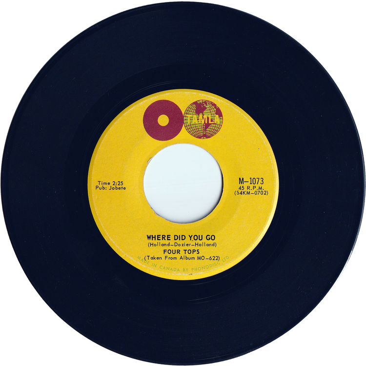 The Four Tops - Ask The Lonely / Where Did You Go [Canada]