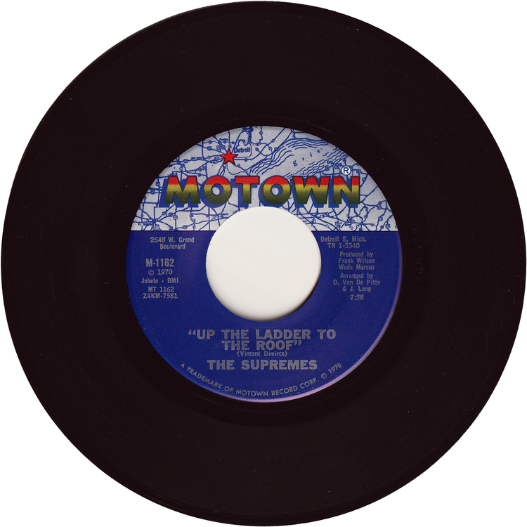 The Supremes - Up The Ladder To The Roof / Bill, When Are You Coming Home [Vinyl, Hollywood Pressing]