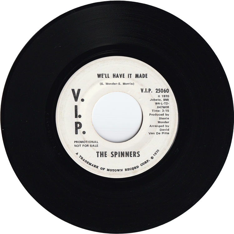 The Spinners - We'll Have It Made / We'll Have It Made [Promo, Vinyl, ARP Pressing]