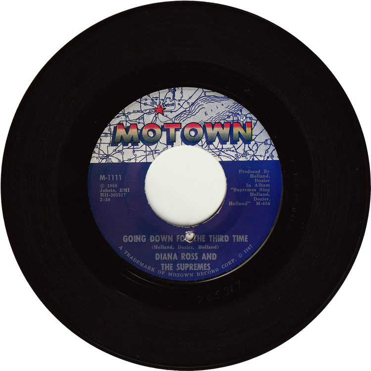 The Supremes - Reflections / Going Down For The Third Time [Vinyl, American Records Pressing]