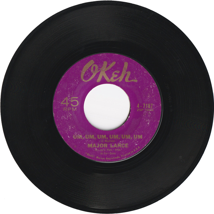 Major Lance - Um, Um, Um, Um, Um, Um / Sweet Music