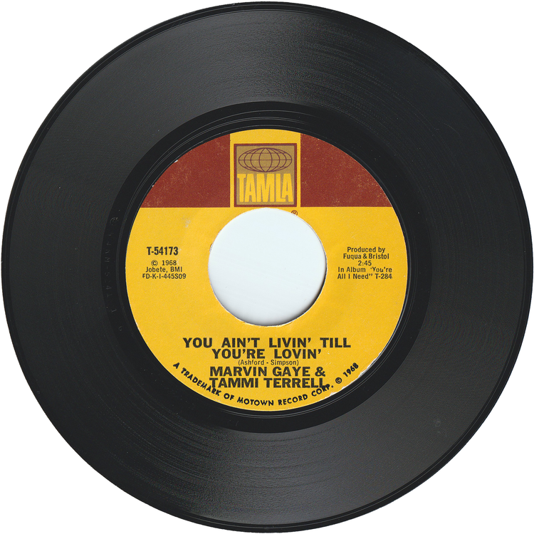 Marvin Gaye & Tammi Terrell - Keep On Lovin' Me Honey / You Ain't Livin' Till You're Lovin' [Styrene, Monarch Pressing]