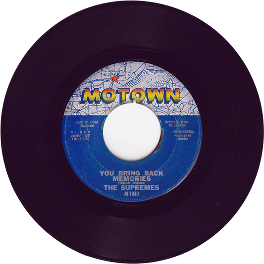 The Supremes - You Bring Back Memories / My Heart Can't Take It No More
