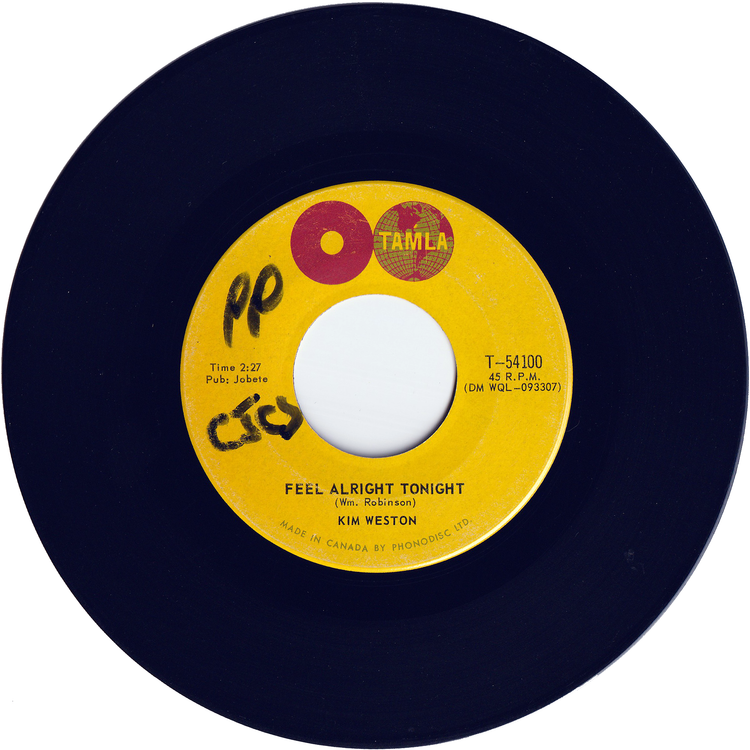 Kim Weston - Looking For The Right Guy / Feel Alright Tonight [Canada]