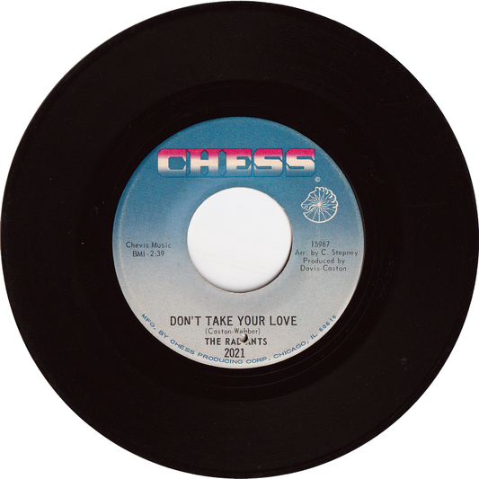 The Radiants - Don't Take Your Love / The Clown Is Clever