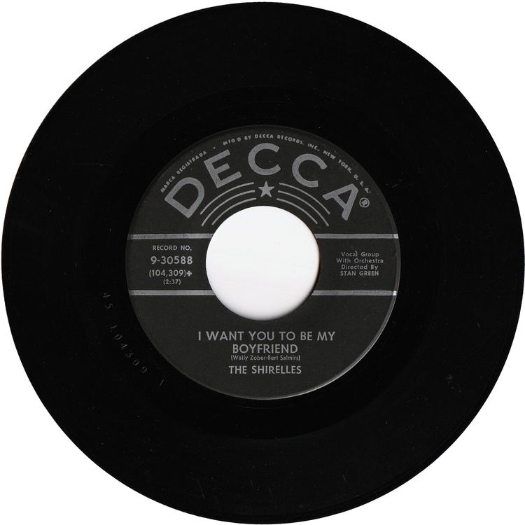 The Shirelles - I Met Him On A Sunday (Ronde Ronde) / I Want You To Be My Boyfriend [1st Press]