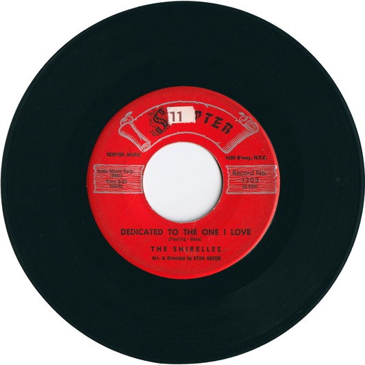 The Shirelles - Dedicated To The One I Love / Look A Here Baby