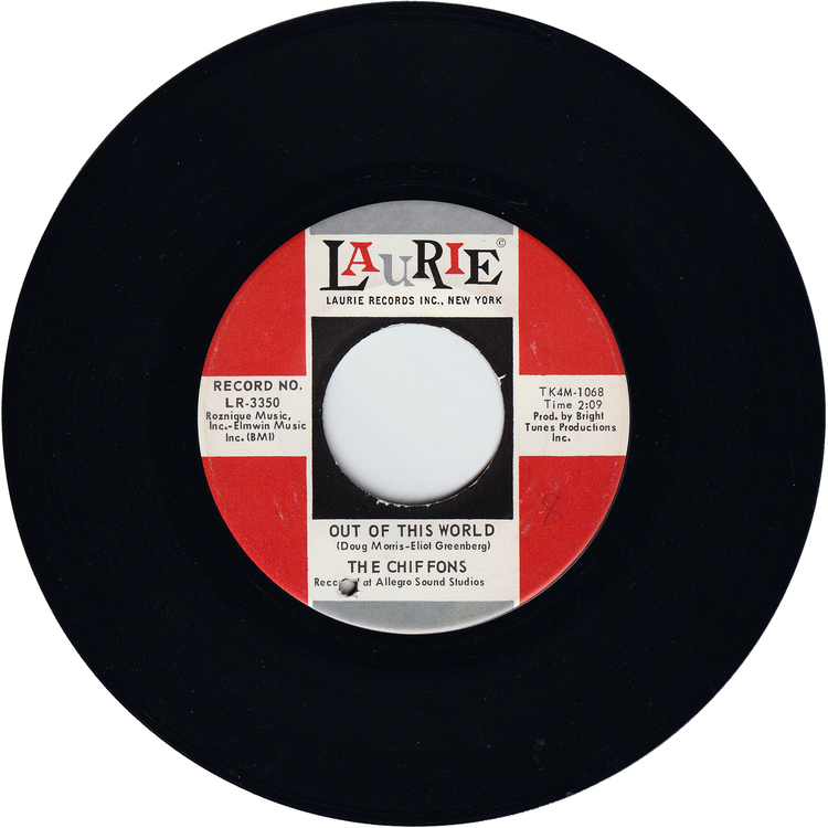 The Chiffons - Out Of This World / Just A Boy [Vinyl, Indianapolis Pressing]