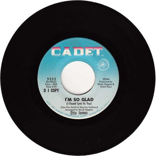 Etta James - I'm So Glad (I Found Love In You) / I Prefer You [Promo]