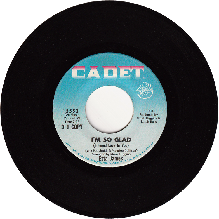 Etta James - I'm So Glad (I Found Love In You) / I Prefer You [Promo]