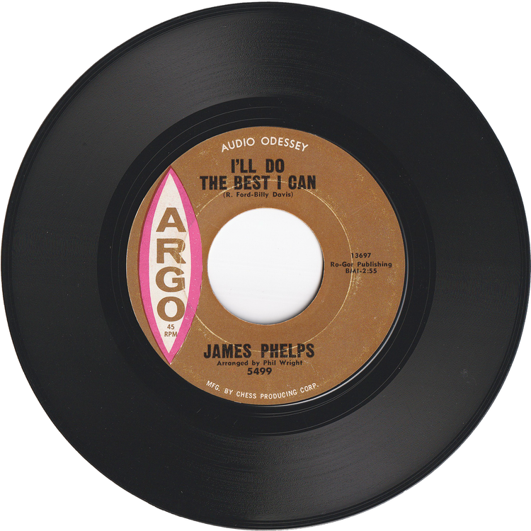 James Phelps - Love Is A 5-Letter Word / I'll Do The Best I Can