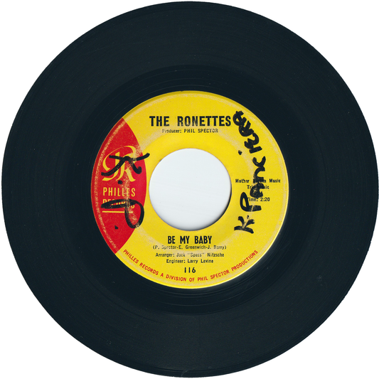 The Ronettes - Be My Baby / Tedesco & Pitman [Vinyl]