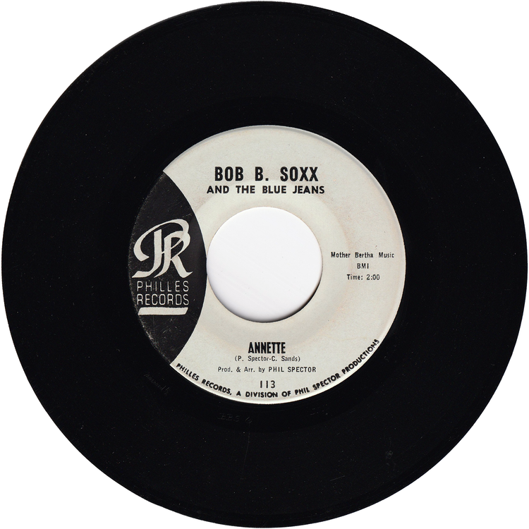 Bob B. Soxx & The Blue Jeans - Not Too Young To Get Married / Annette [Vinyl]