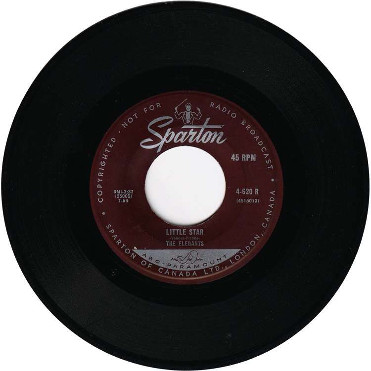 The Elegants - Little Star / Getting Dizzy [Canada]